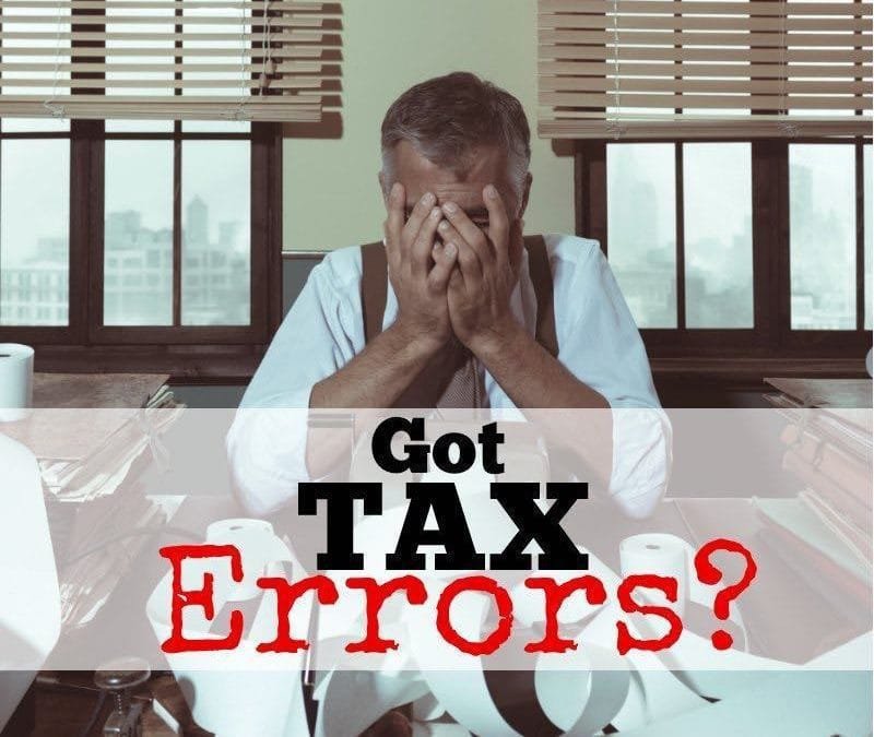 When should you amend your tax return?